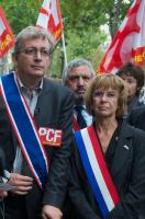 Pierre Laurent et Nicole Borvo-Cohen-Seat