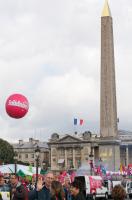 Rassemblement place de la Concorde