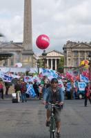 Rassemblement place de la Concorde