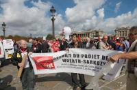 Rassemblement place de la Concorde