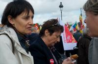 Nathalie Arthaud et Arlette Laguiller (LO)