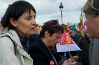 Nathalie Arthaud et Arlette Laguiller (LO)