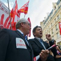 Ch. Picquet et J.-L. Mélenchon