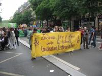 coordination lesbienne Marche Mondiale Femmes 12 juin 2010 Paris