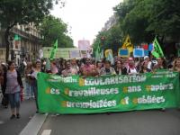 Femmes Egalité Marche Mondiale Femmes 12 juin 2010 Paris