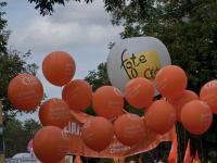 Ballons oranges de la CFDT