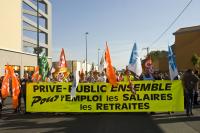 Manifestations du 23 septembre 2010 à Clermont-Fd