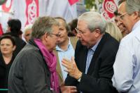 Pierre Laurent (PCF) et Jean Paul Huchon