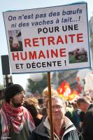 Manif du 12 octobre à Paris