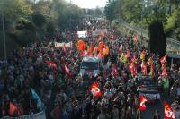 AUXERRE - 12/10/2010 - CORTEGE