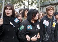 Manif du 16 octobre 2010 à Paris contre la réforme des retraites