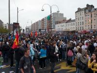 Le Havre (14-10) manifestation lycéens et étudiants