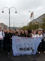 Le Havre (14-10) manifestation lycéens et étudiants