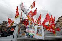 Contre la réforme des retraites à CHERBOURG