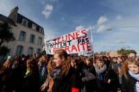 Contre la réforme des retraites à CHERBOURG