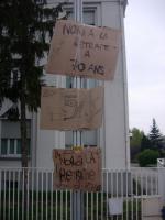 Pancartes Cité Scolaire Lycées Heinrich & Nesel