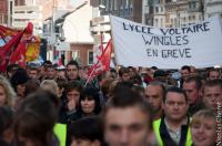 Manif de Lens 19 octobre 2010 Retraites