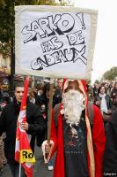 Manif retraites 19 octobre 2010 à Paris