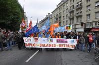 Caen, tête de cortège