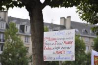 Caen, pancarte richesses de la France