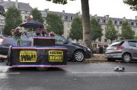 Caen, queue de manif