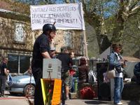 MANIF GAZ DE SCHISTE NANT AVEYRON 17/04/2011