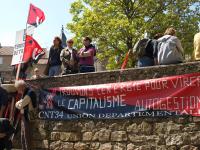 MANIF GAZ DE SCHISTE NANT AVEYRON 17/04/2011