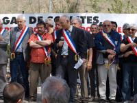 MANIF GAZ DE SCHISTE NANT AVEYRON 17/04/2011