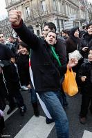 Manif Tunisie à Paris 15/01/2011