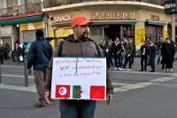 Manif Tunisie à Marseille 15/01/2011