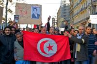Manif Tunisie à Marseille 15/01/2011