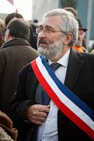 Alain Dukan, maire adjoint de Créteil - Manif pour la défense du CHU Henri Mondor