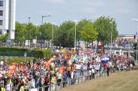 Manif antiG8 le Havre 21 mai 2011, cortège partant de la gare