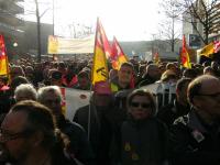 Manif retraités cheminots15 nov 2011