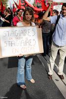 Manifestation des enseignants du public et du privé à Paris - 27 septembre 2011