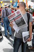 Manifestation des enseignants du public et du privé à Paris - 27 septembre 2011