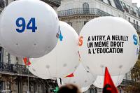 Manifestation des enseignants du public et du privé à Paris - 27 septembre 2011