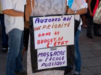 MANIF EDUCATION RODEZ AVEYRON 27 SEPTEMBRE 2011