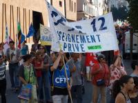 MANIF EDUCATION RODEZ AVEYRON 27 SEPTEMBRE 2011