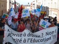 MANIF EDUCATION RODEZ AVEYRON 27 SEPTEMBRE 2011