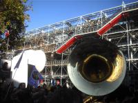 En passant devant Beaubourg