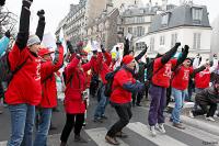 SNEP, le syndicat FSU des profs d'EPS. Le Aka revendicatif.