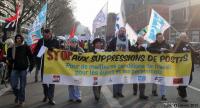 manifestation contre les suppressions de postes dans l'éducation - Lille - 31 janvier 2012