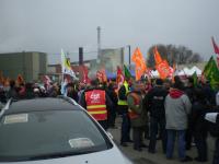 PETROPLUS Petit-Couronne (76) - Rassemblement du 18/01/2012