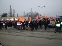 PETROPLUS Petit-Couronne (76) - Rassemblement du 18/01/2012