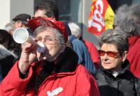 GRENOBLE- Manifestation européenne contre l'austérité