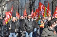 GRENOBLE- Manifestation européenne contre l'austérité
