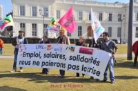 GRENOBLE- Manifestation européenne contre l'austérité