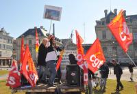 GRENOBLE- Manifestation européenne contre l'austérité