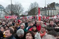 sur la place de la Bastille